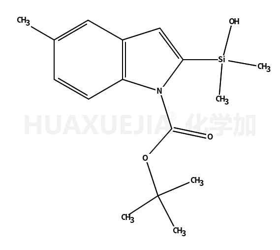 1-Boc-2-(羟基二甲基锡)-5-甲基吲哚