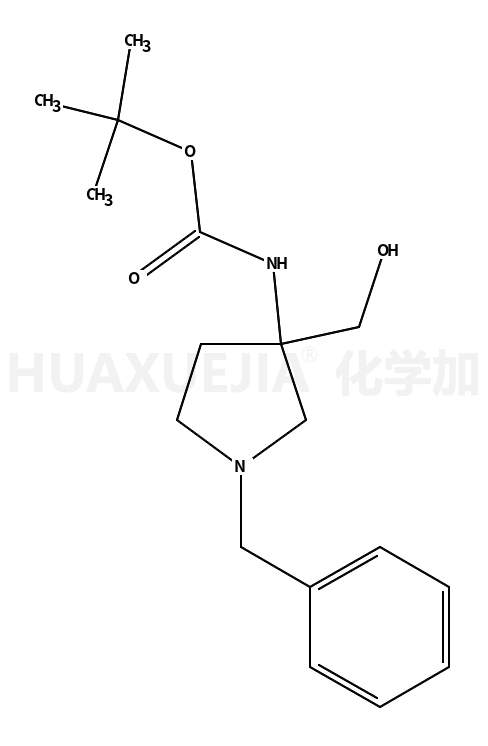 1-苄基-3-羟甲基-3-Boc-氨基吡咯烷