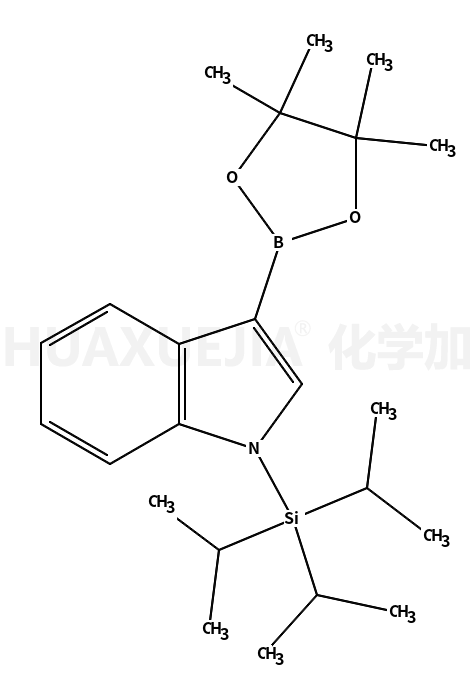 3-(4,4,5,5-四甲基-[1,3,2]二噁硼烷-2-基)-1-三异丙基锡-1H-吲哚