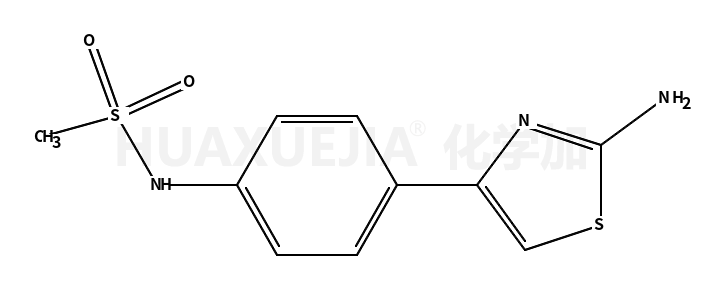 N-[4-(2-氨基-4-噻唑基)苯基]甲磺酰胺