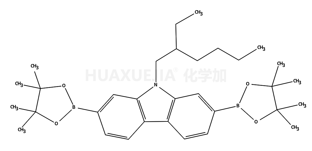 9-(2-乙基己基)-2,7-双(4,4,5,5-四甲基-1,3,2-二噁硼烷-2-基)-9h-咔唑