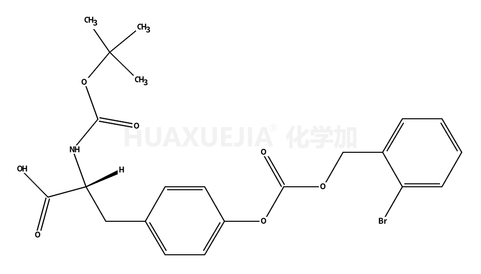 N-叔丁氧羰基-O-(2-溴苄氧羰基)-L-酪氨酸