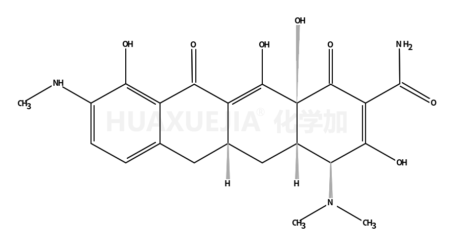 (4S,4aS,5aR,12aR)-4-(dimethylamino)-1,10,11,12a-tetrahydroxy-9-(methylamino)-3,12-dioxo-4a,5,5a,6-tetrahydro-4H-tetracene-2-carboxamide