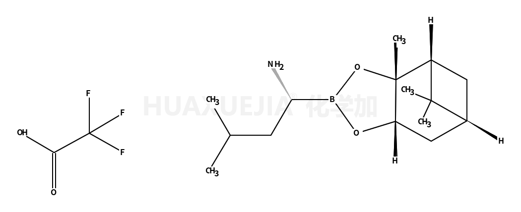 (S)-1-氨基-3-甲基丁基硼酸蒎烷二醇酯三氟醋酸盐