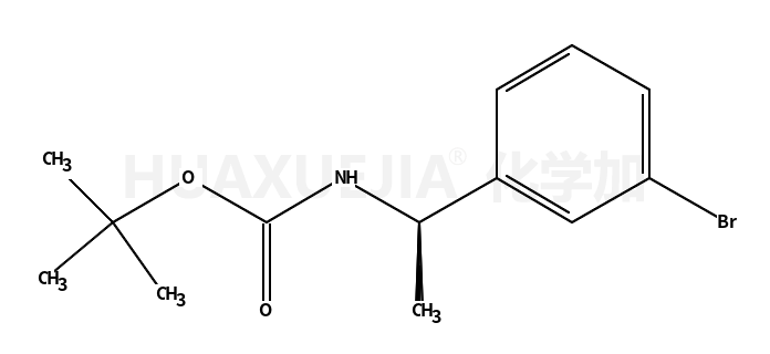 (S)-N-BOC-1-(3-溴苯基)乙胺