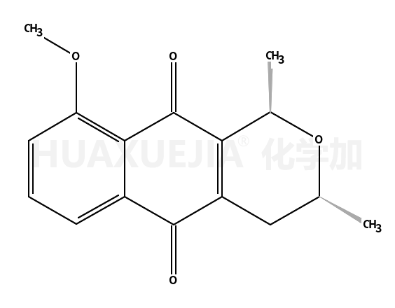 (1R,3S)-9-methoxy-1,3-dimethyl-3,4-dihydro-1H-benzo[g]isochromene-5,10-dione