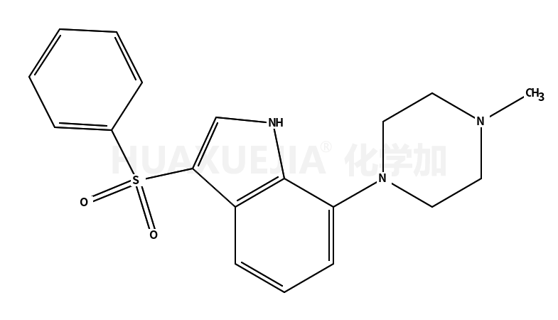 3-(benzenesulfonyl)-7-(4-methylpiperazin-1-yl)-1H-indole