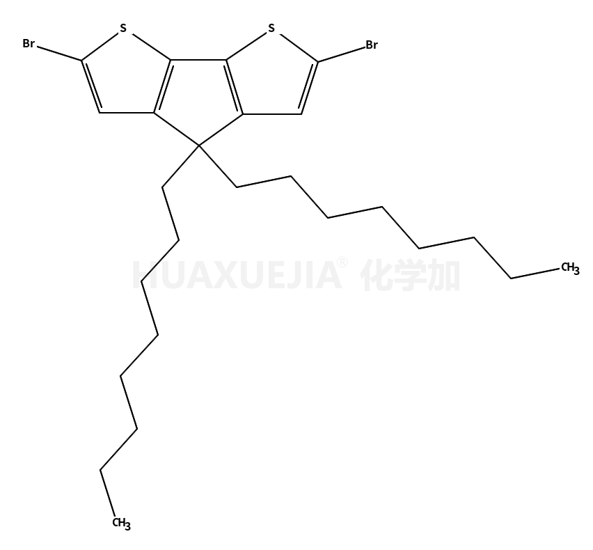 2,6-二溴-4,4-二辛基环戊并[2,1-b:3,4-b’]二噻吩