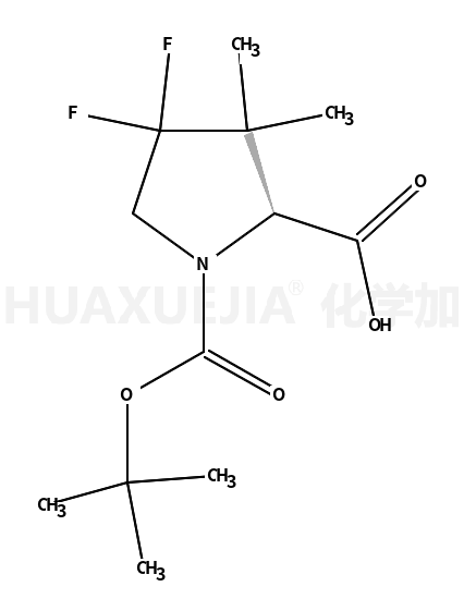 4,4-Difluoro-3,3-dimethyl-1-{[(2-methyl-2-propanyl)oxy]carbonyl}- L-proline