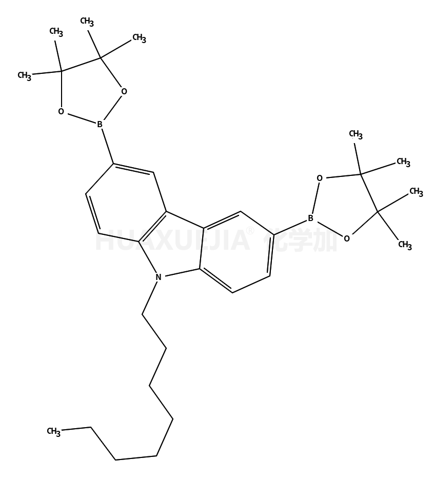 9-辛基-3,6-双(4,4,5,5-四甲基-1,3,2-二噁硼烷-2-基)-9h-咔唑