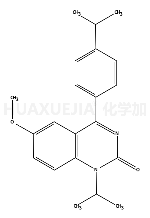 1-异丙基-4-(4-异丙基苯基)-6-甲氧基喹唑啉-2(1H)-酮