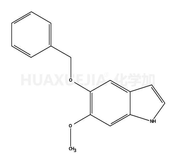 5-苄氧基-6-甲氧基吲哚