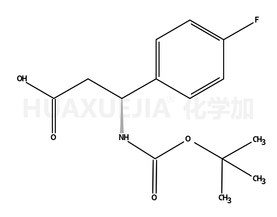 Boc-S-3-氨基-3-(4-氟-苯基)-丙酸