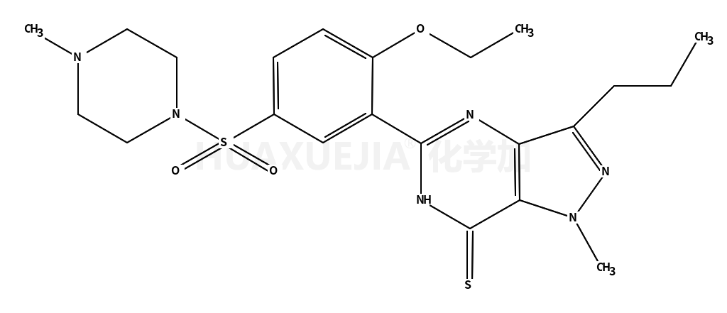 5-[2-ethoxy-5-(4-methylpiperazin-1-yl)sulfonylphenyl]-1-methyl-3-propyl-4H-pyrazolo[4,3-d]pyrimidine-7-thione