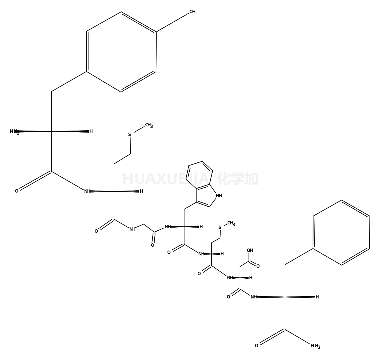 H-Tyr-Met-Gly-Trp-Met-Asp-Phe-NH2 (CCK-7-NS)