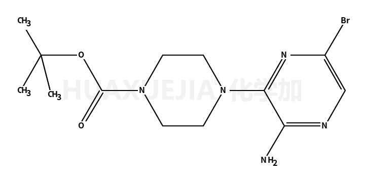1-Boc-4-(3-氨基-6-溴吡嗪-2-基)哌嗪