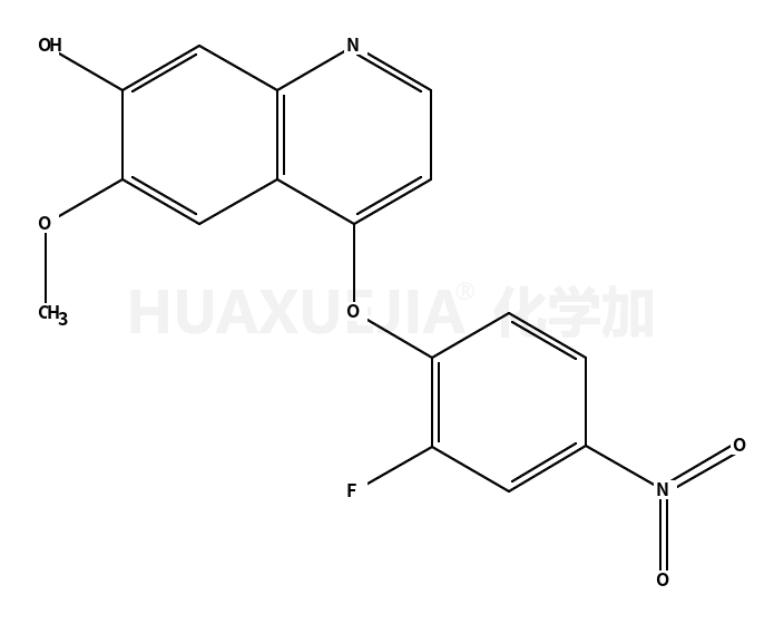 4-(2-fluoro-4-nitro-phenoxy)-6-methoxy-quinoline-7-ol