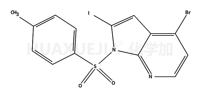 4-溴-2-碘-N-对甲苯磺酰-7-氮杂吲哚