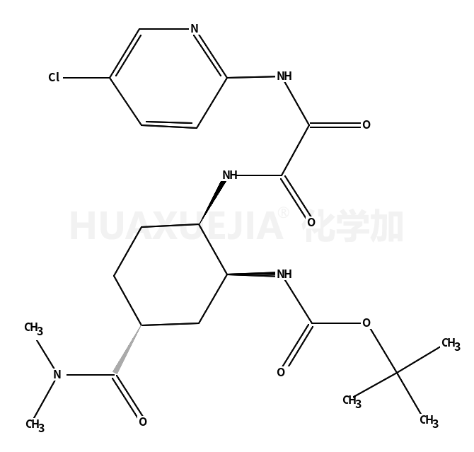 [(1R,2S,5S)-2-[[2-[(5-氯吡啶-2-基)氨基]-2-氧代乙酰基]氨基]-5-(二甲基氨基羰基)环己基]氨基甲酸叔丁酯