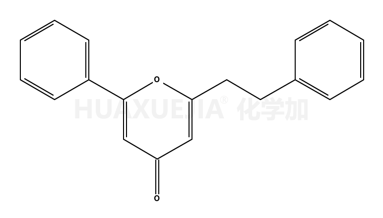 2-phenyl-6-(2-phenylethyl)pyran-4-one
