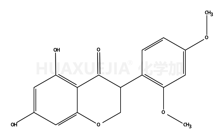 5,7-二羟基-2’,4’-二甲氧基异黄烷酮