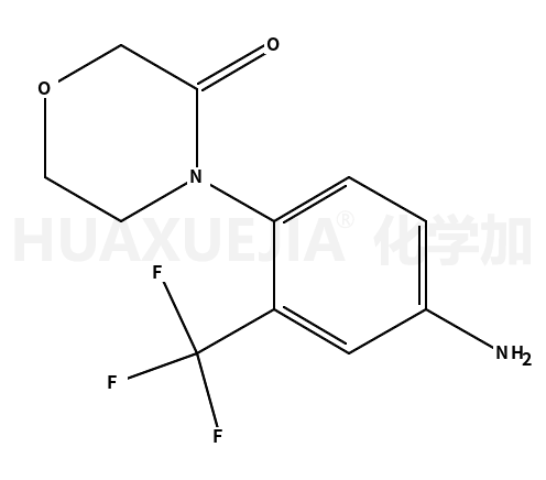 4-[4-氨基-2-(三氟甲基)苯基]-3-吗啉酮