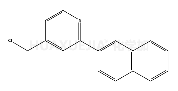 4-(chloromethyl)-2-naphthalen-2-ylpyridine