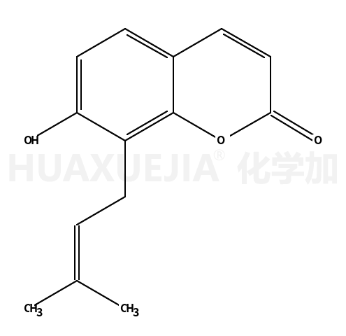 7-hydroxy-8-(3-methylbut-2-enyl)chromen-2-one