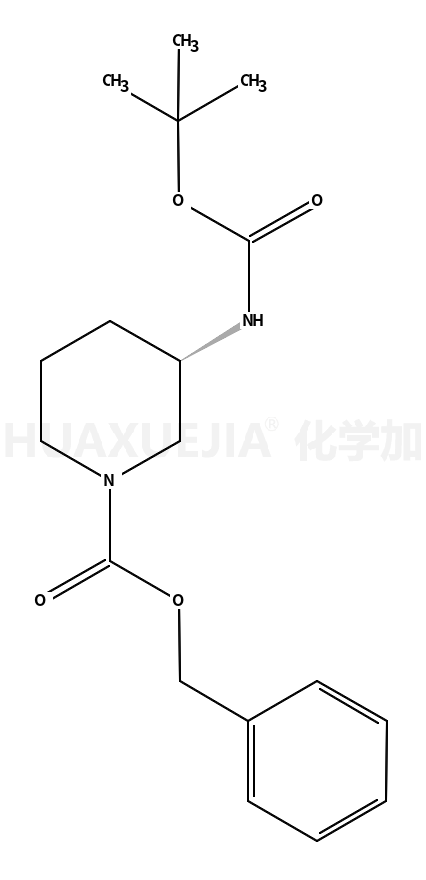 (3R)-3-[(叔丁氧羰基)氨基]哌啶-1-甲酸苄酯