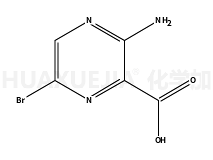 3-氨基-6-溴吡嗪-2-甲酸