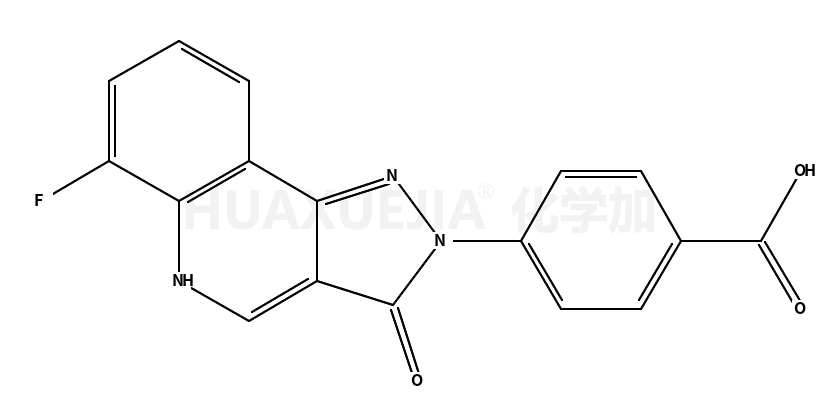 4-(6-fluoro-3-oxo-1H-pyrazolo[4,3-c]quinolin-2-yl)benzoic acid