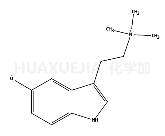 3-[2-(trimethylazaniumyl)ethyl]-1H-indol-5-olate