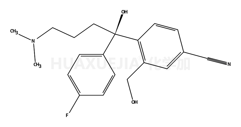 (S)-4-[4-(二甲胺基)-1-(4-氟苯基)-1-(羟基丁基)-3-(羟基甲基)苯腈