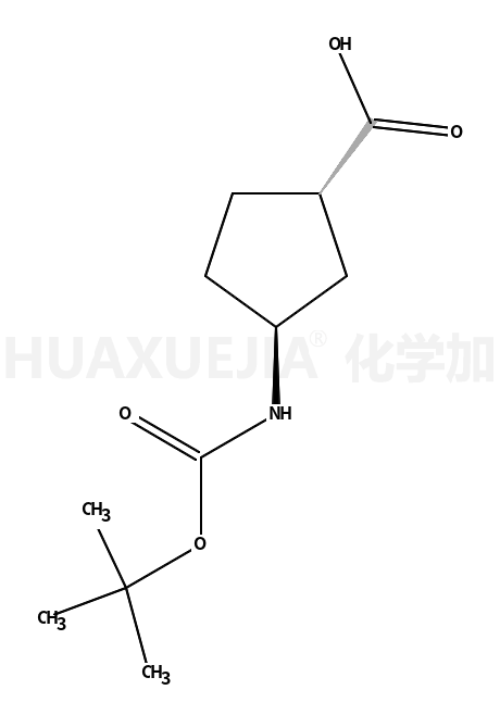 (1r,3r)-N-boc-1-氨基环戊烷-3-甲酸