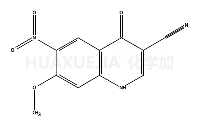 4-羟基-7-甲氧基-6-硝基喹啉-3-甲腈