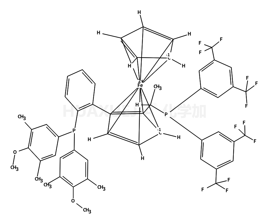 (R)-(+)-1-{(R)-2-[2'-Bis(3,5-dimethyl-4-methoxyphenyl)phosphinophenyl]ferrocenyl}ethylbis(di-3,5-trifluoromethylphenyl)phosphine