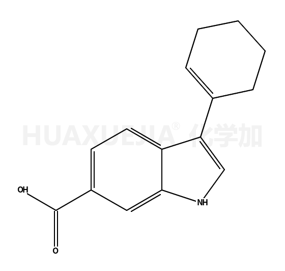 3-(1-环己烯-1-基)-1H-吲哚-6-羧酸