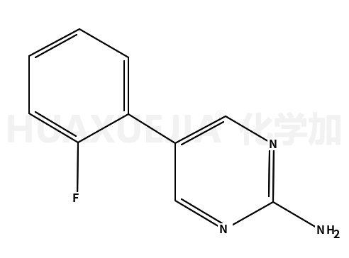 5-(2-fluorophenyl)pyrimidin-2-amine