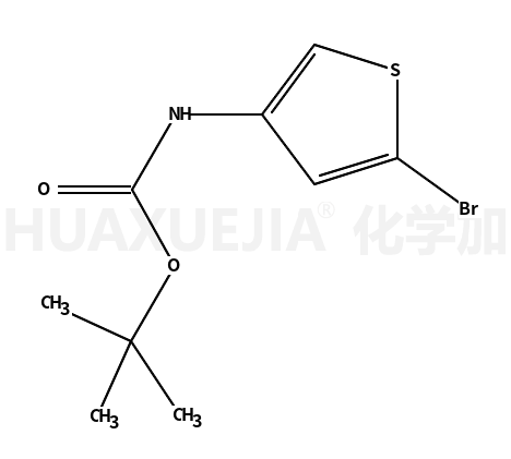 2-溴-4-(N-叔丁氧羰基胺基)噻吩