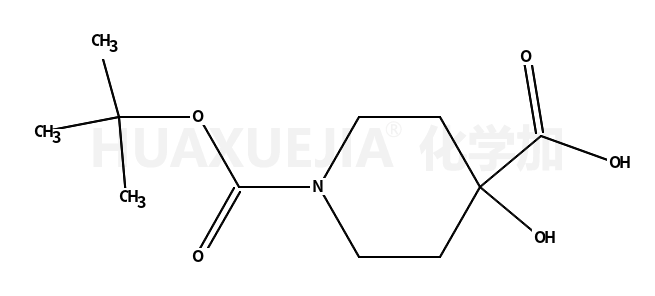 1-Boc-4-羟基-4-哌啶羧酸