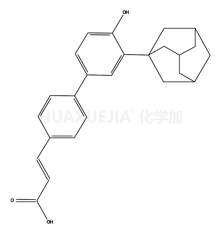 (2E)-3-(4'-羟基-3'-金刚烷-1-基[1,1'-联苯]-4-基)-2-丙烯酸
