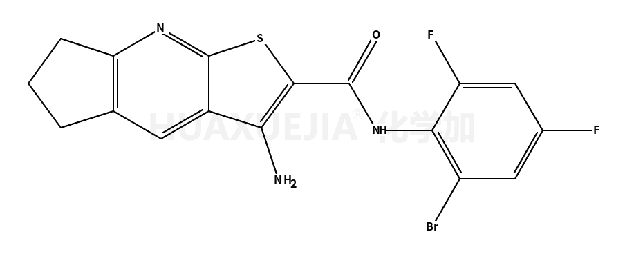 3-氨基-N-(2-溴-4,6-二氟苯基)-6,7-二氢-5H-环戊烷并[b]噻吩[3,2-e]吡啶-2-甲酰胺