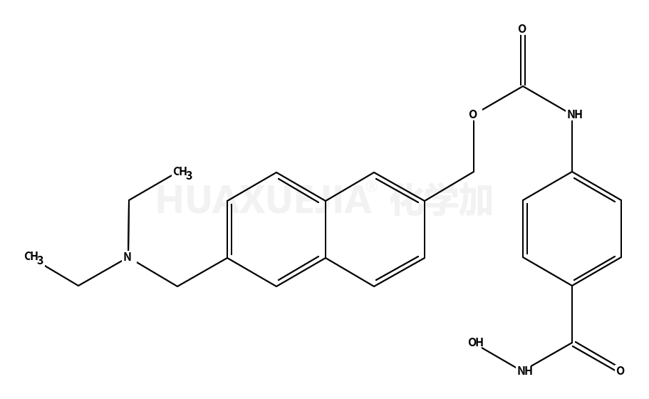 [4-[(羟基氨基)羰基]苯基]氨基甲酸 [6-[(二乙基氨基)甲基]-2-萘基]甲酯