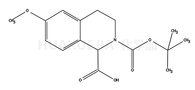 2-Boc-6-甲氧基-3,4-二氢-1H-异喹啉-1-羧酸