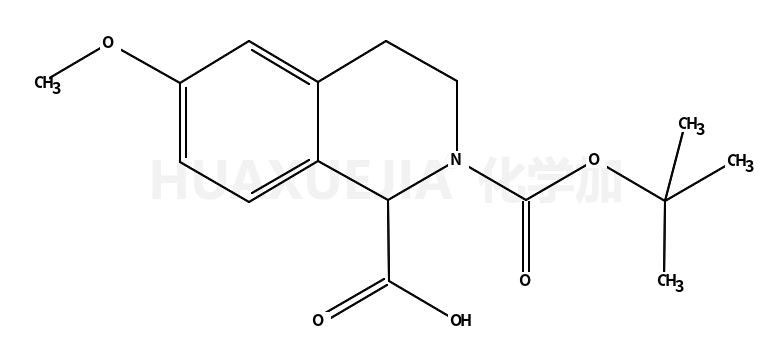 2-Boc-6-甲氧基-3,4-二氫-1H-異喹啉-1-羧酸