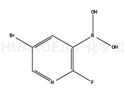 5-溴-2-氟吡啶-3-硼酸