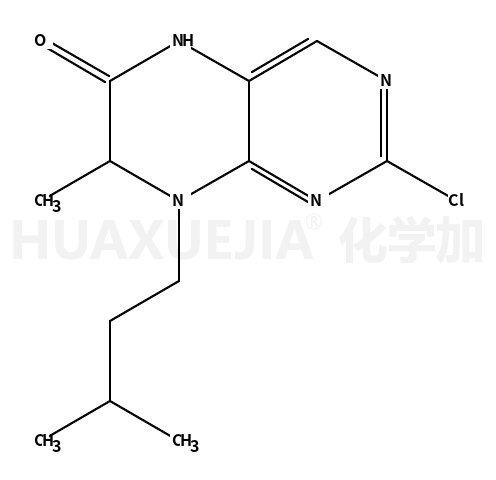 2-氯-7,8-二氢-7-甲基-8-(3-甲基丁基)-6(5H)-蝶啶酮