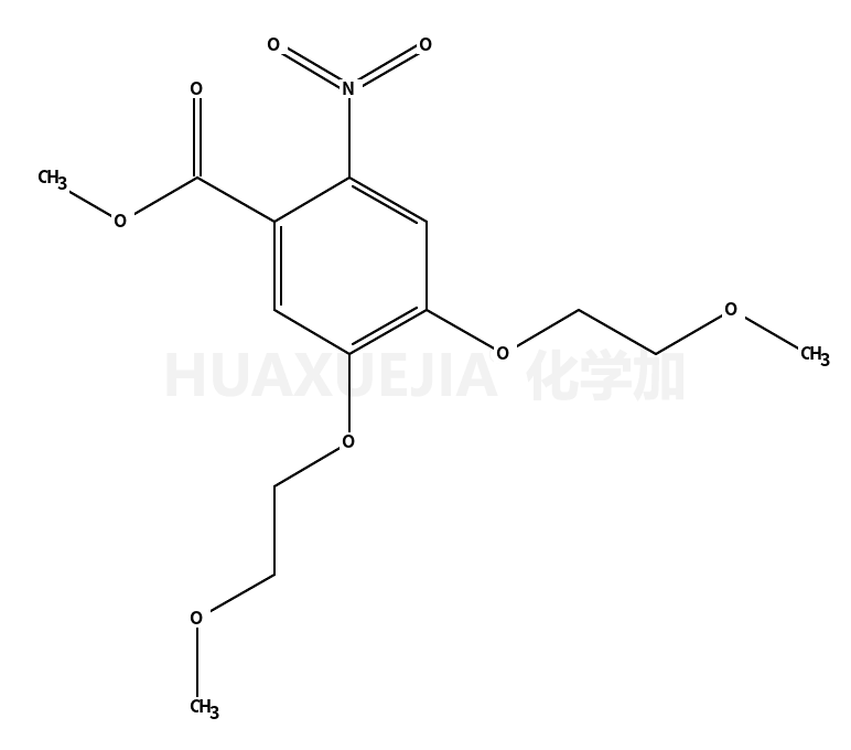 METHYL ESTER, 4,5-BIS(2-METHOXYETHOXY)-2-NITROBENZOIC ACID