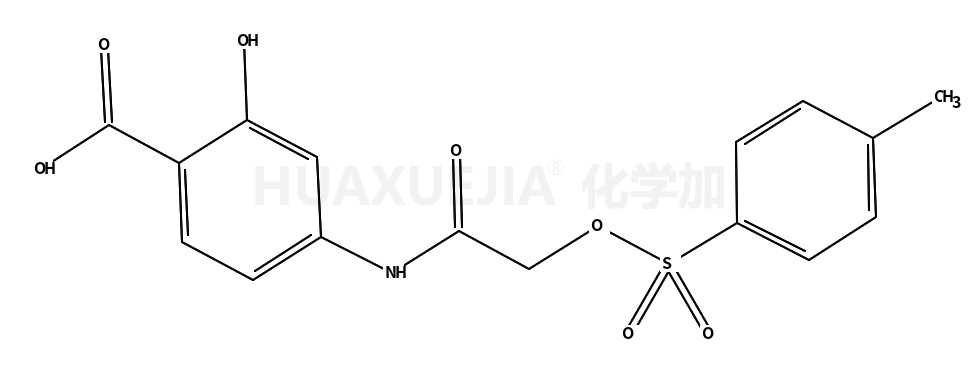 2-羟基-4-[[2-[[(4-甲基苯基)磺酰基]氧基]乙酰基]氨基]苯甲酸