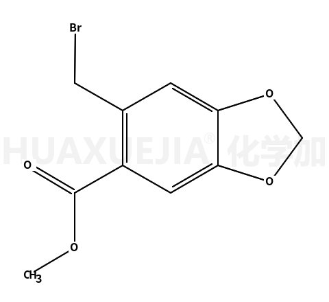 methyl 6-(bromomethyl)-1,3-benzodioxole-5-carboxylate